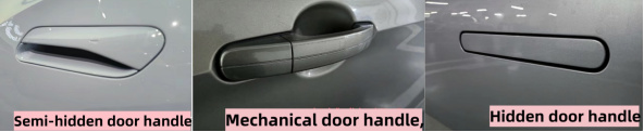 The car door handle